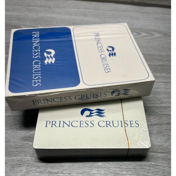 Lot of 4 Decks Princess Cruise Playing Cards All New Sealed Poker Souvenir - Picture 5 of 5